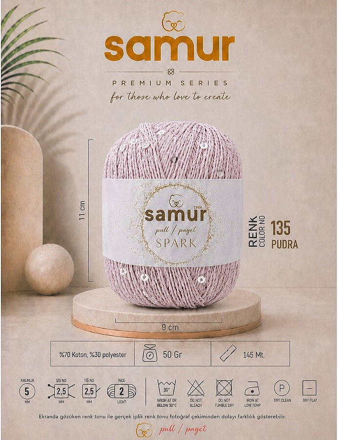 SAMUR,SPARK 135 PUDRA - 