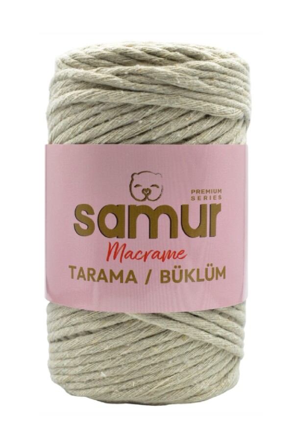 SAMUR,TARAMA BÜKLÜM MAKROME 03 AÇIK BEJ - SAMUR