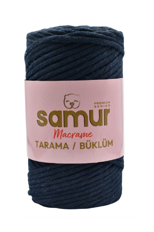 SAMUR,TARAMA BÜKLÜM MAKROME 19 LACİVERT - SAMUR