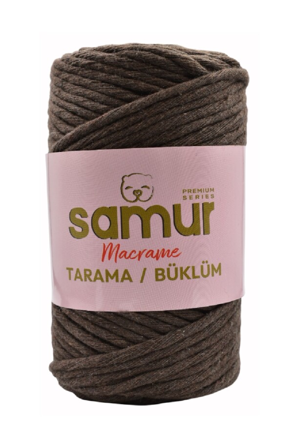 SAMUR,TARAMA BÜKLÜM MAKROME 31 ACI KAHVE - SAMUR