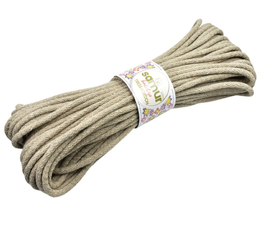 SAMUR,TRESS KORDON 04 KOYU BEJ - SAMUR