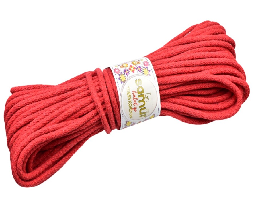 SAMUR,TRESS KORDON 25 KIRMIZI - SAMUR