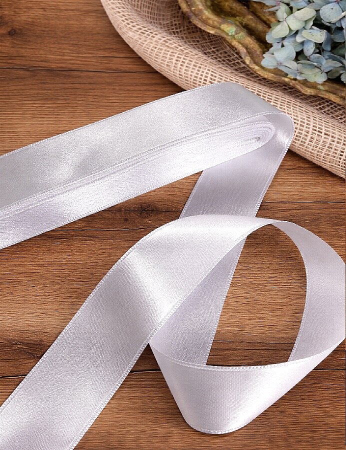 NAZARONE,03 CM SATEN KURDELA BEYAZ NO:09 - NAZARONE (1)