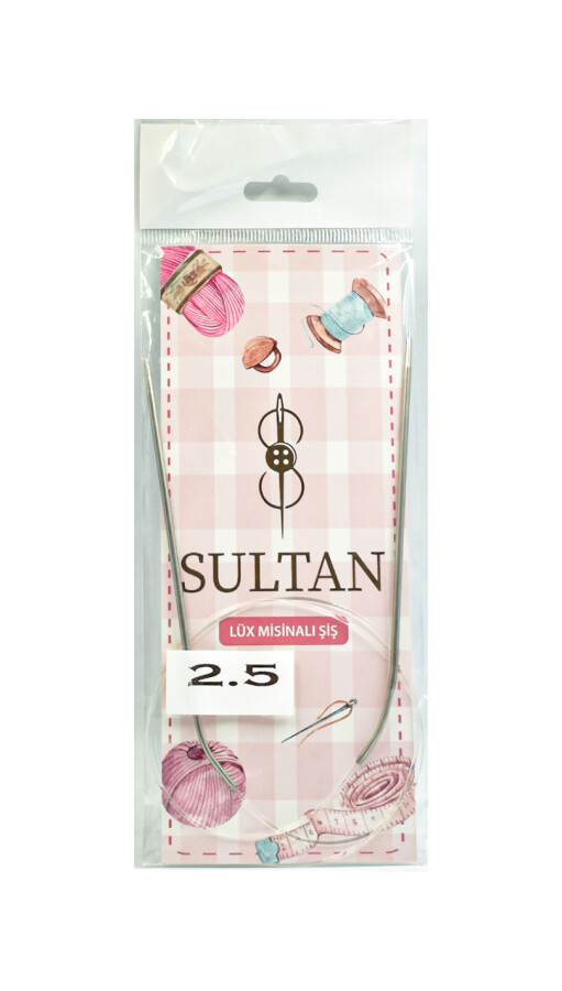 SULTAN,100 CM TİTANYUM MİSİNALI ŞİŞ NO:2,5 - Sultan