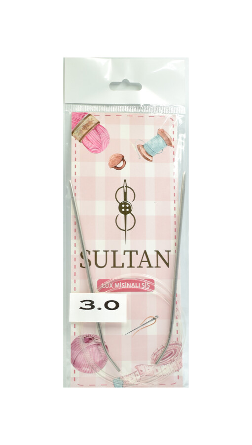 SULTAN,100 CM TİTANYUM MİSİNALI ŞİŞ NO:3 - Sultan
