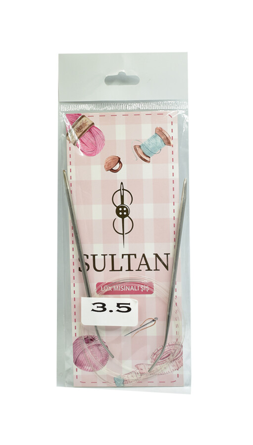 SULTAN,100 CM TİTANYUM MİSİNALI ŞİŞ NO:3,5 - Sultan