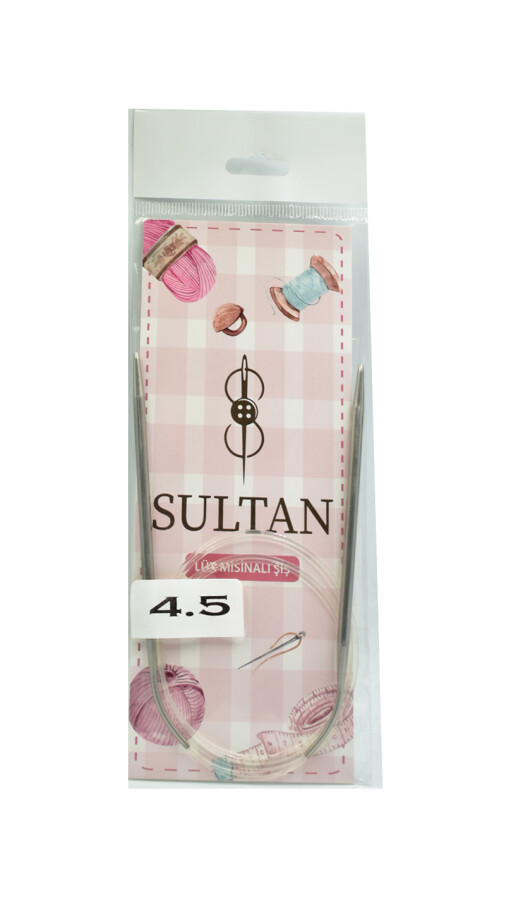 SULTAN,100 CM TİTANYUM MİSİNALI ŞİŞ NO:4,5 - Sultan