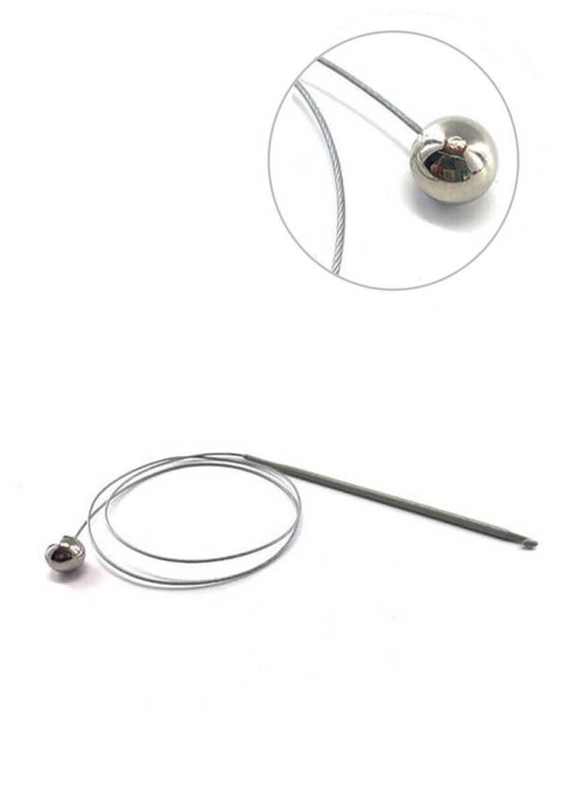 SULTAN,80 CM STOPLU ÇELİK MİSİNALI ŞİŞ NO:5 - Sultan