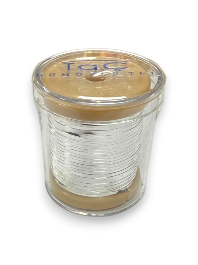 TAÇ,BARTIN TELİ 30 MT (TEL KIRMA) GÜMÜŞ - TAÇ (1)