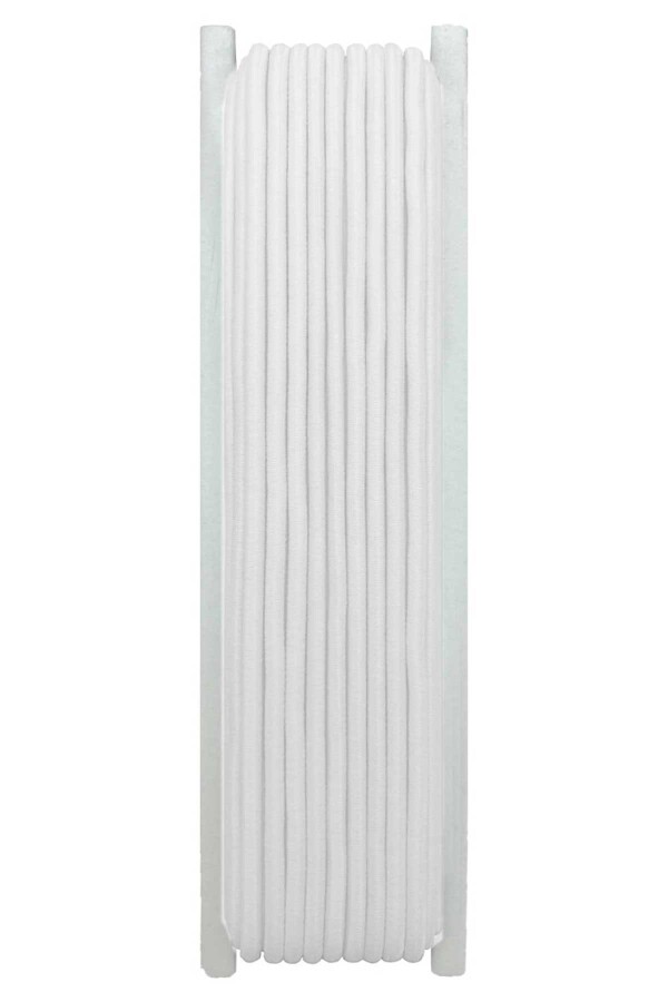 TEKİŞ,03 MM YUVARLAK LASTİK BEYAZ - TEKİŞ