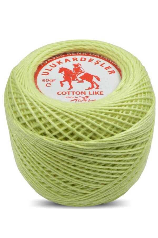 ULUKARDEŞLER,50 GR MERSERİZE PANÇ İPİ 06 AÇIK FISTIK - ULU KARDEŞLER