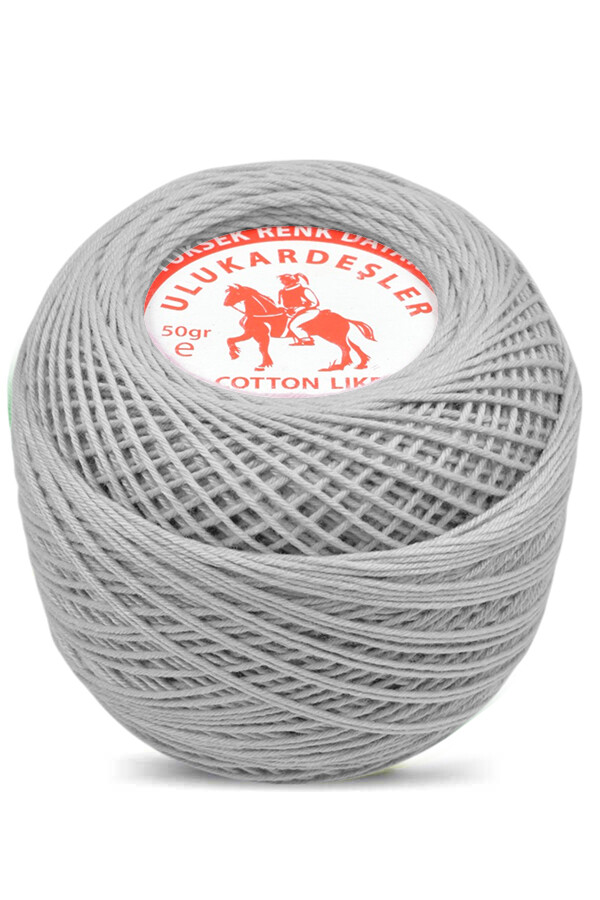 ULUKARDEŞLER,50 GR MERSERİZE PANÇ İPİ 11 GRİ - ULU KARDEŞLER