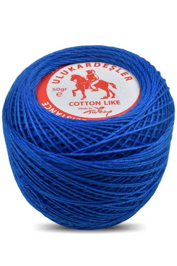ULUKARDEŞLER,50 GR MERSERİZE PANÇ İPİ 20 SAKS MAVİ - ULU KARDEŞLER
