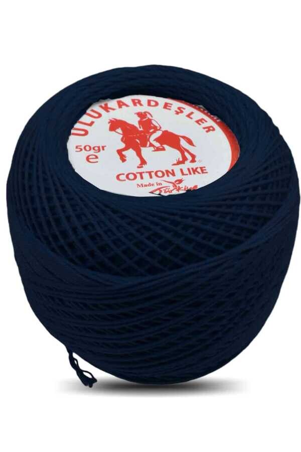 ULUKARDEŞLER,50 GR MERSERİZE PANÇ İPİ 21 LACİVERT - ULU KARDEŞLER