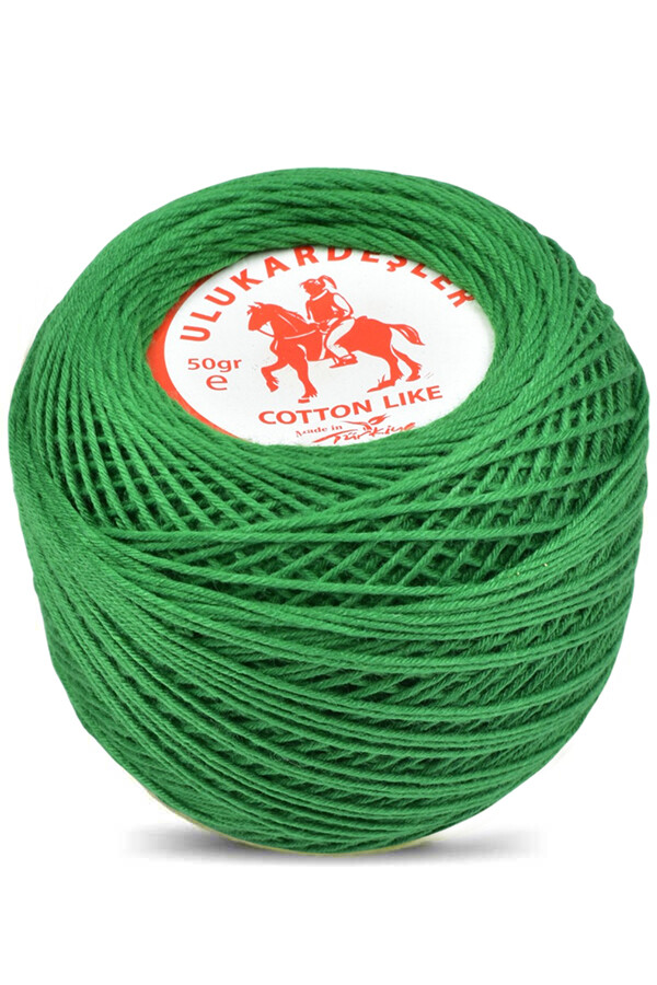 ULUKARDEŞLER,50 GR MERSERİZE PANÇ İPİ 25 YEŞİL - ULU KARDEŞLER