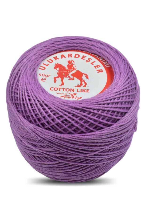 ULUKARDEŞLER,50 GR MERSERİZE PANÇ İPİ 28 AÇIK GÜL KURUSU - ULU KARDEŞLER