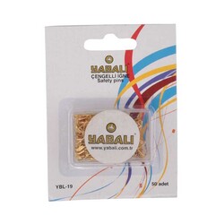 YABALI,ÇENGELLİ İĞNE NO:0 SARI - YBL-019 - YABALI