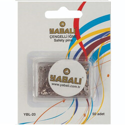 YABALI,ÇENGELLİ İĞNE NO:0 GÜMÜŞ - YBL-020 - 1