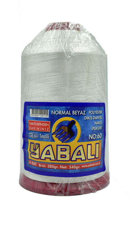 YABALI,400 GR POLYESTER 60 NO NORMALBEYAZ - YABALI