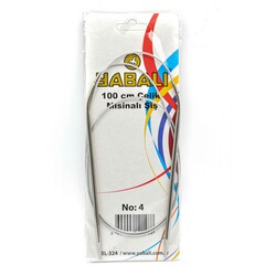 YABALI,100 CM ÇELİK MİSİNALI ŞİŞ NO:02 YBL-324 - 1