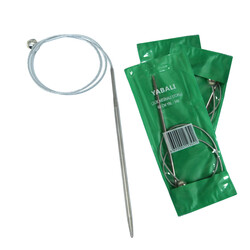 YABALI,60 CM STOPLU ÇELİK MİSİNALI ŞİŞ NO:7 YBL-346 - YABALI