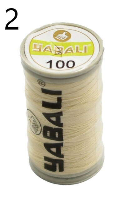 YABALI,100 MT DİKİŞ İPLİĞİ RENKLER YBL-121 - 2