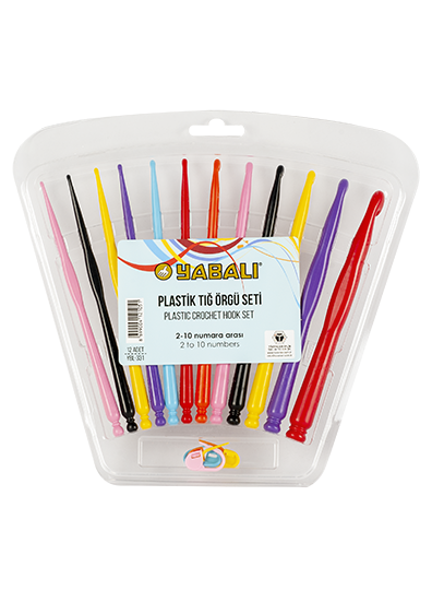 YABALI,12'Lİ PLASTİK TIĞ SET (YBL-331) - YABALI