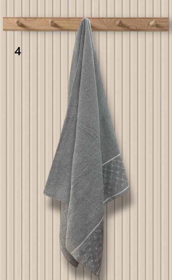 YONCAGÜL,100X150 BUKLE KISMİ KADİFE JAKARLI BANYO - 4