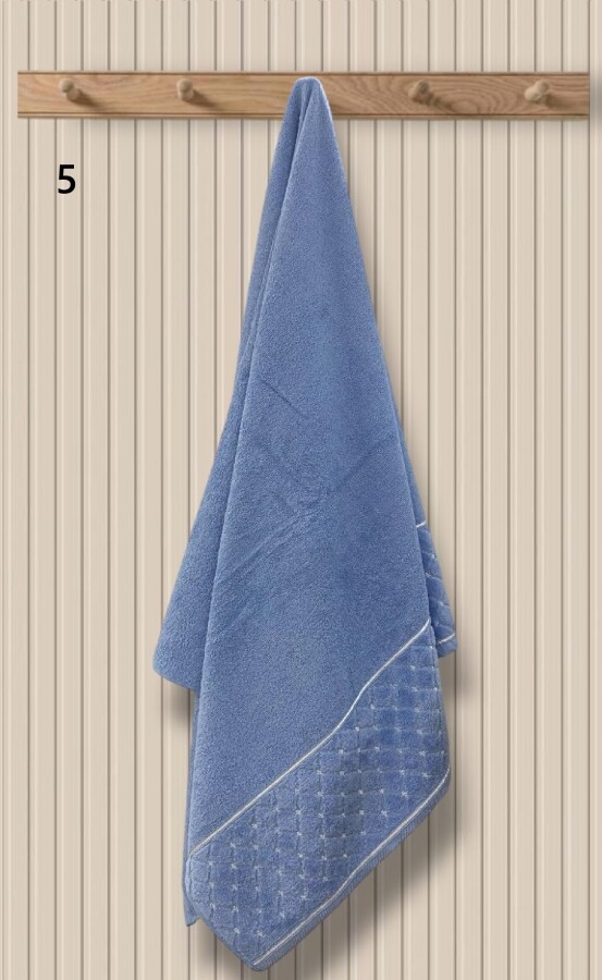YONCAGÜL,100X150 BUKLE KISMİ KADİFE JAKARLI BANYO - 5