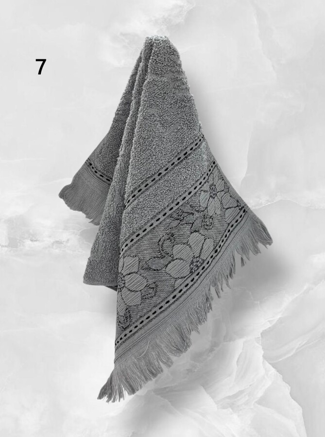 YONCAGÜL,30X50 BUKLE SAÇAKLI HAVLU - 7